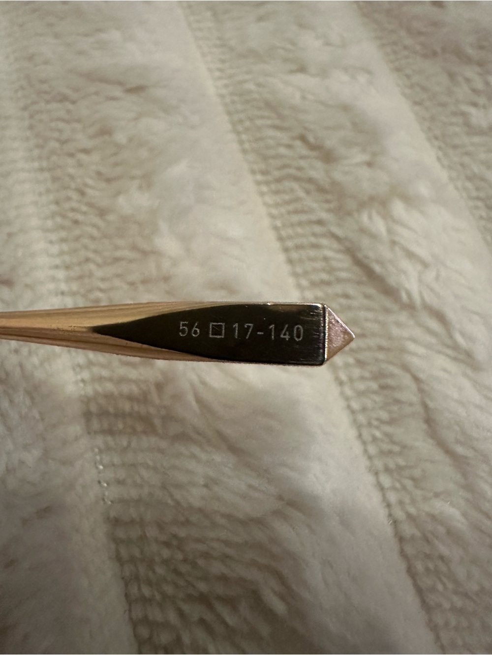 Valentino Round Gold Metal Frame Glasses; NWOT - Picture 5 of 10